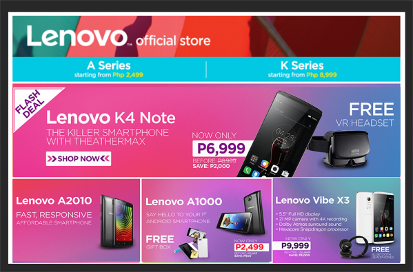 Lenovo Welcomes The Long Weekend With Flash Sales Gadget Pilipinas