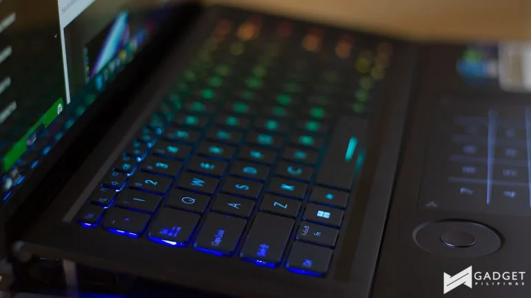 ASUS Zenbook Pro 16X OLED review - keyboard RGB ASUS Zenbook Pro 16X OLED review - keyboard RGB