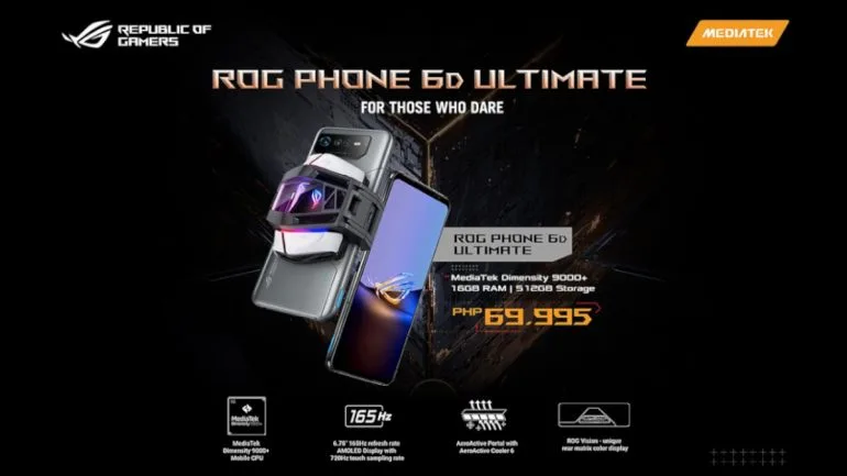 ROG Phone 6D Ultimate - PH launch - price