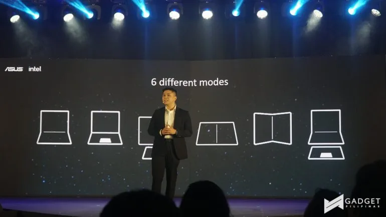 ASUS Zenbook 17 Fold OLED PH - modes