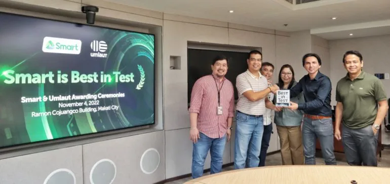 Smart - Best in Test award - umlaut - meet