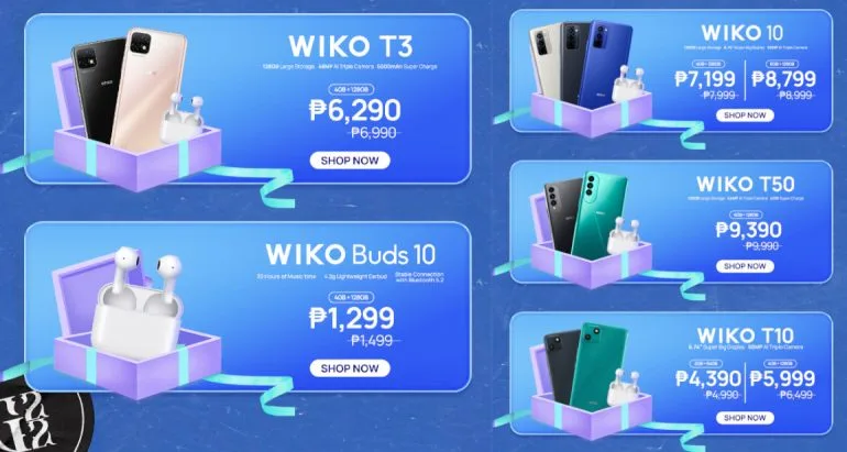 WIKO 11.11 sale - Lazada