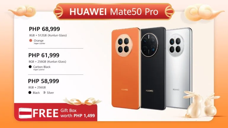 Huawei Kunlun Glass upgrade - Mate 50 Pro New Year promo