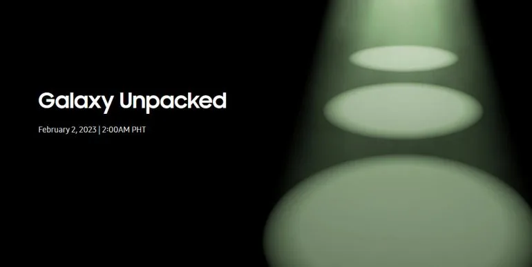 Samsung - Galaxy Unpacked event 2023 - poster