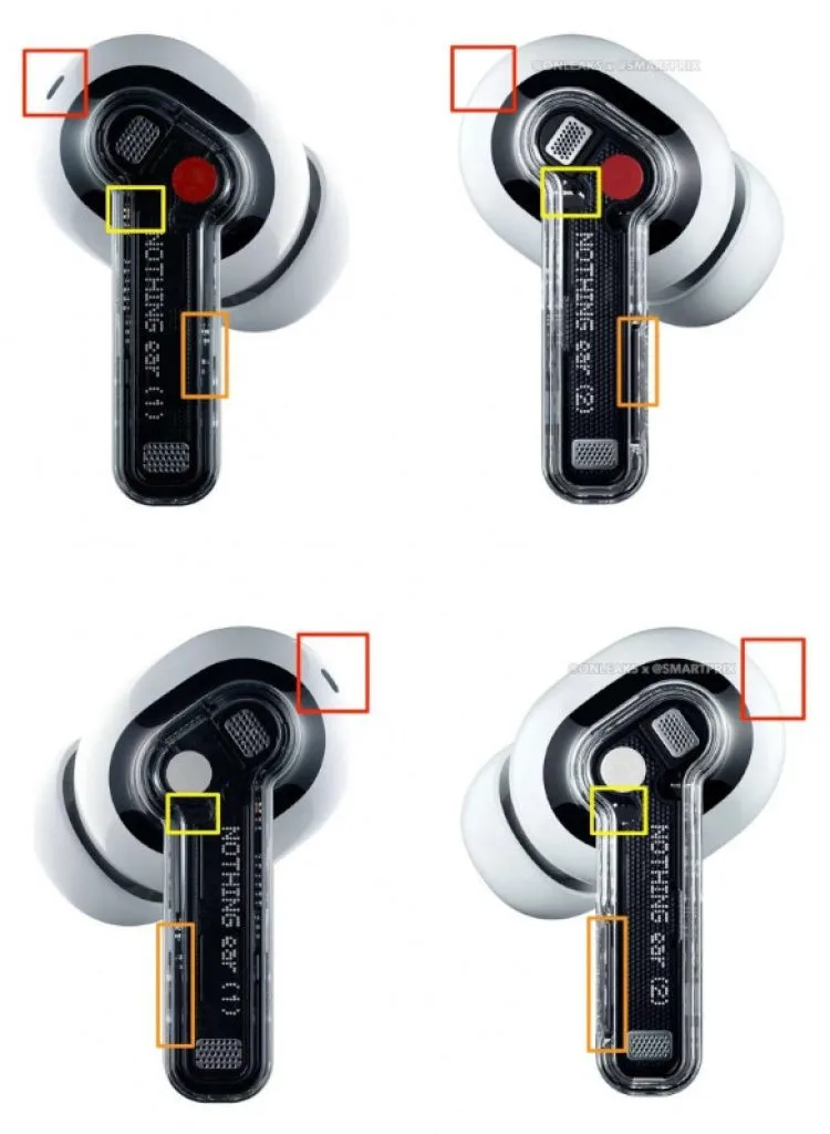 Nothing Ear (2) - leaked image - earbuds