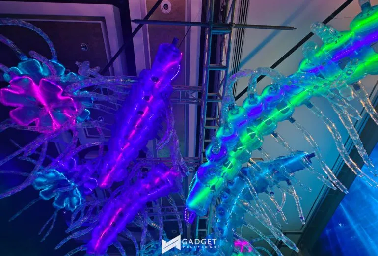 Samsung Galaxy S23 Series - Epic House Launch - Epic Sustainability - installation