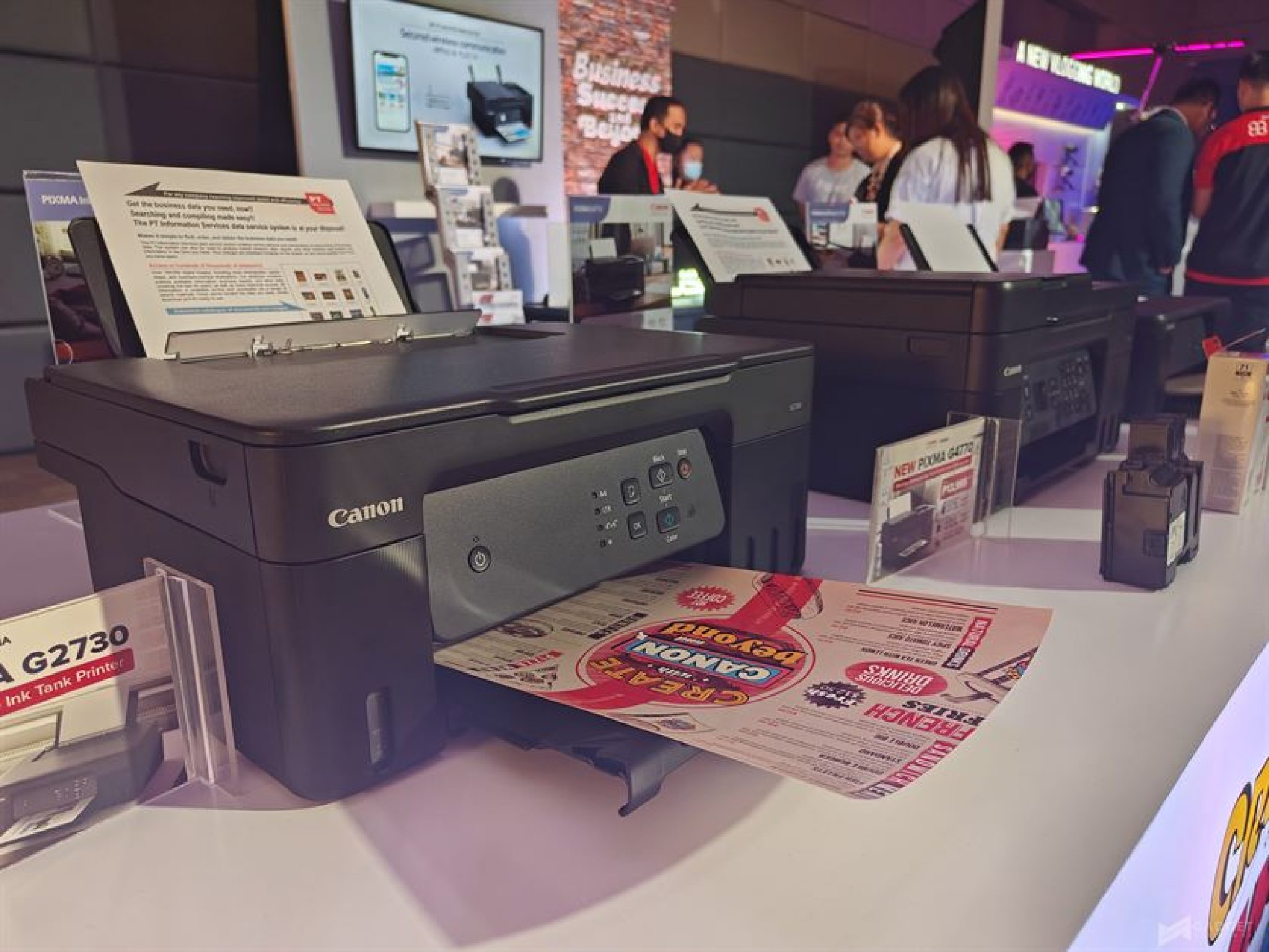 Canon Launches Its Newest Pixma G Series Printers In Ph