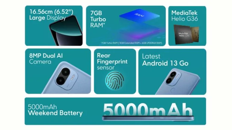 POCO C51 - launch - highlights