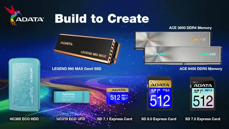 ADATA Computex 2023 exhibit creator