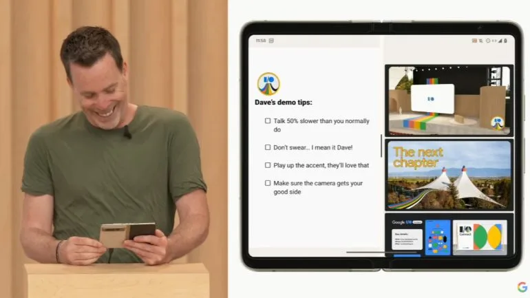 Google Pixel Fold - launch - multitasking