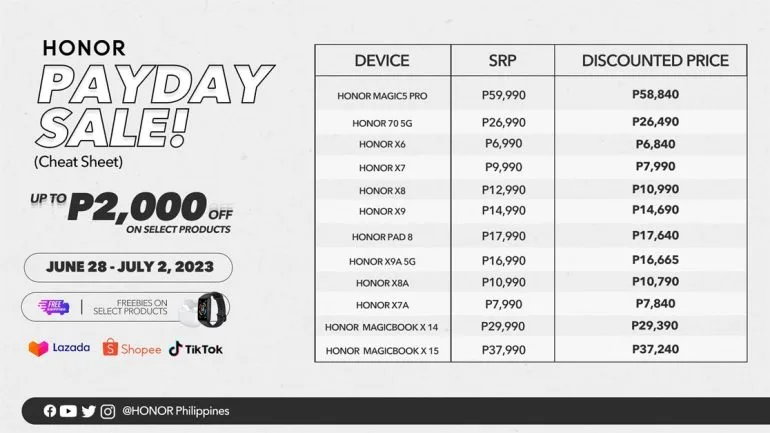 HONOR Payday Sale (2)