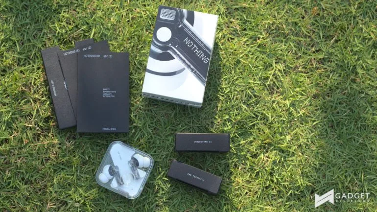 Nothing Ear (2) Review inside box
