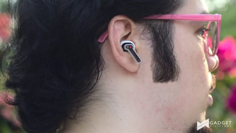 Nothing Ear (2) Review inside ear