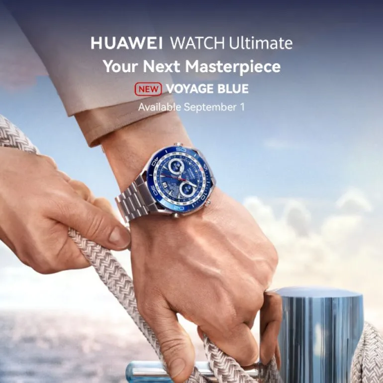 Huawei Watch Ultimate launch Voyage Blue 3