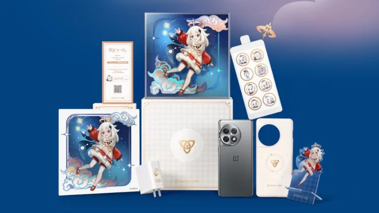 OnePlus Ace 2 Pro China launch Genshin Impact Paimon box