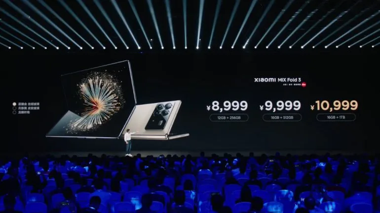 Xiaomi Mix Fold 3 launch price