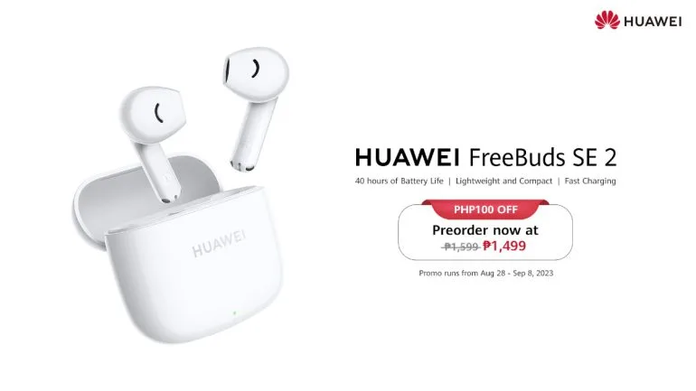 Huawei FreeBuds SE 2 PH launch 1