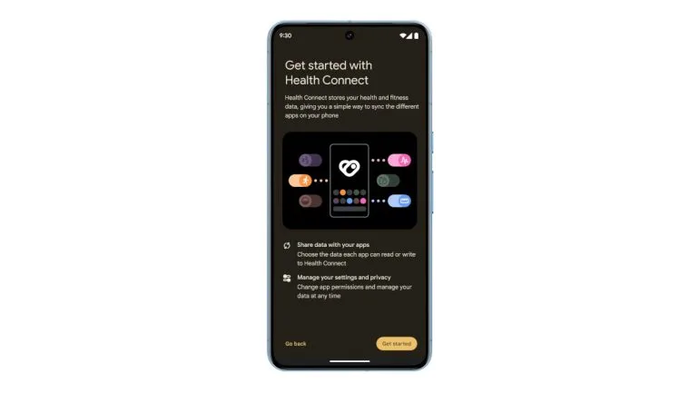Android 14 now live Health Connect