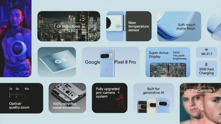 Google Pixel 8 series launch Google Pixel 8 Pro 1