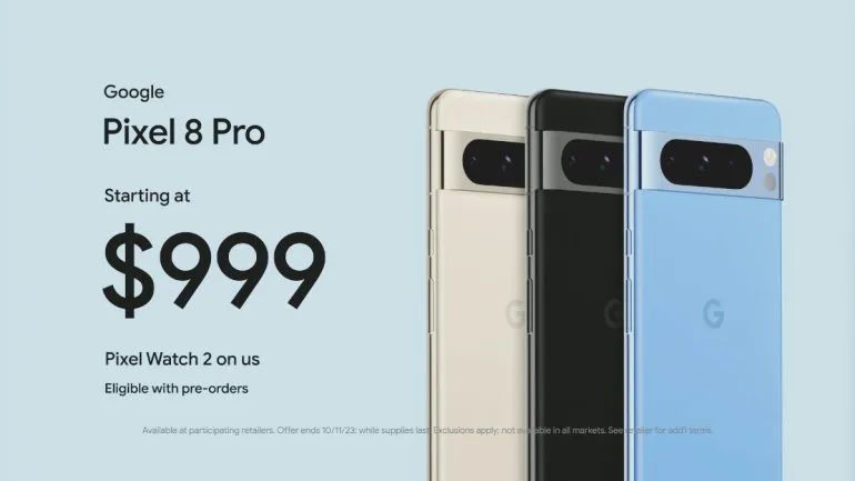 Google Pixel 8 series launch Google Pixel 8 Pro price