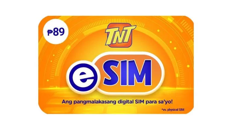 TNT Prepaid eSIM launch 2