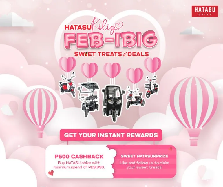 HATASU Philippines HATASUKILIG Feb Ibig campaign treats