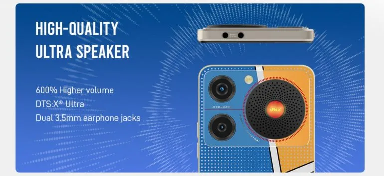 nubia Music MWC 2024 speaker