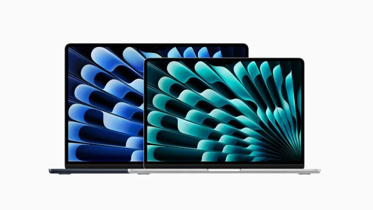 MacBook Air M3 13 inch and 15 inch 2