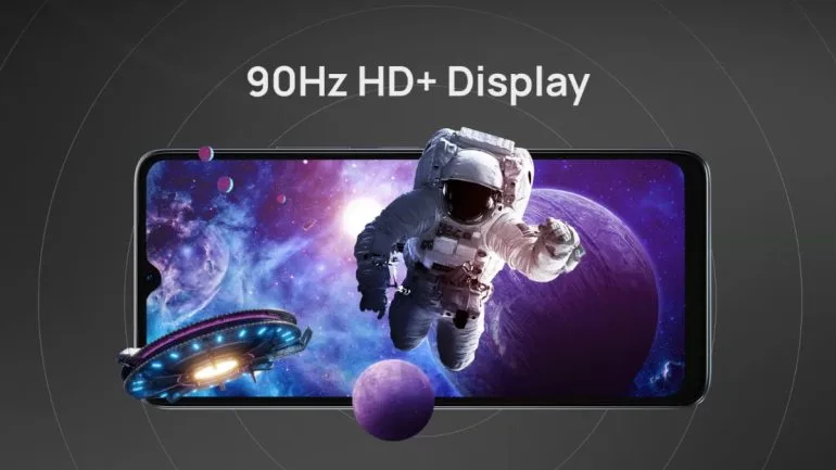 POCO C61 India launch display