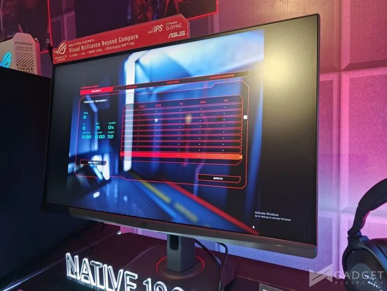 ASUS ROG monitors PH launch ROG Strix XG27ACS