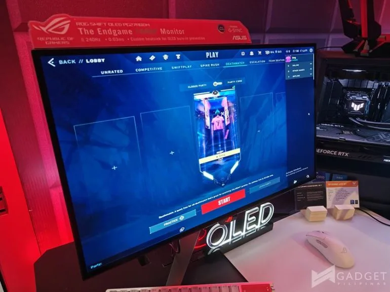 ASUS ROG monitors PH launch ROG Swift OLED PG27AQDM