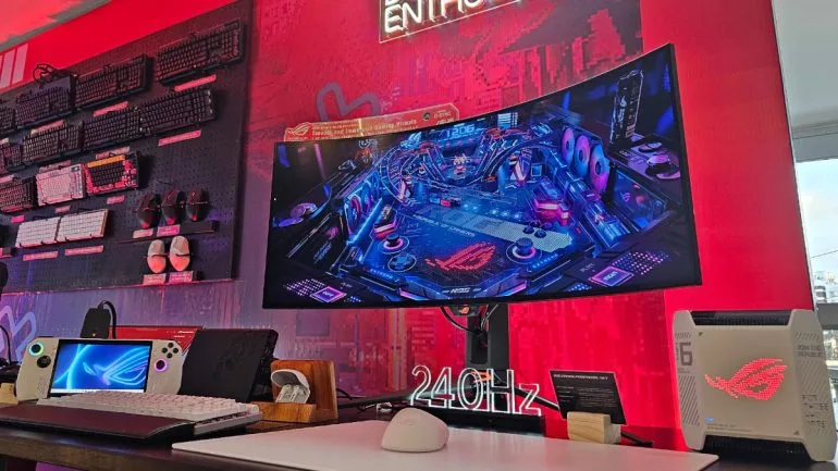 ASUS ROG monitors PH launch ROG Swift OLED PG34WCDM