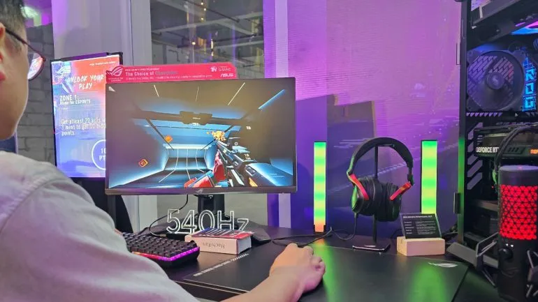 ASUS ROG monitors PH launch ROG Swift Pro PG248QP 540Hz