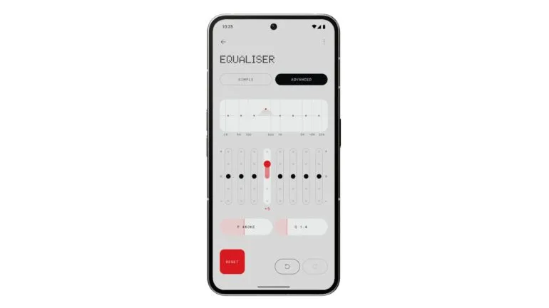 Nothing Ear and Ear (a) Launch advanced equaliser