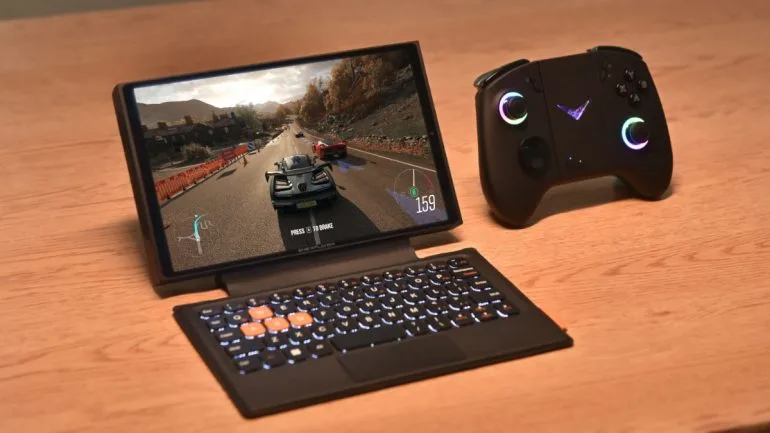 OneXPlayer X1 Mini reveal keyboard