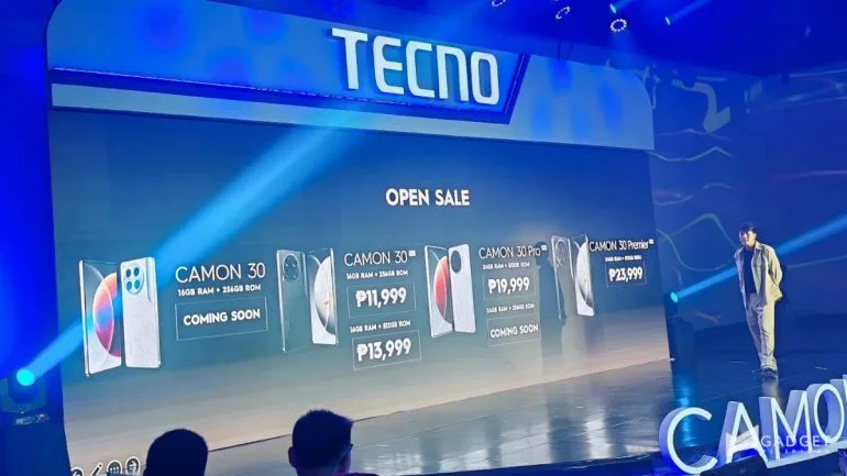 TECNO CAMON 30 series PH launch price