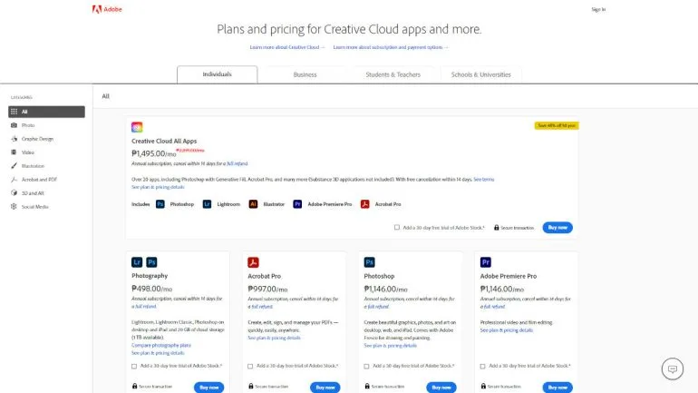 Adobe sued by US website 1