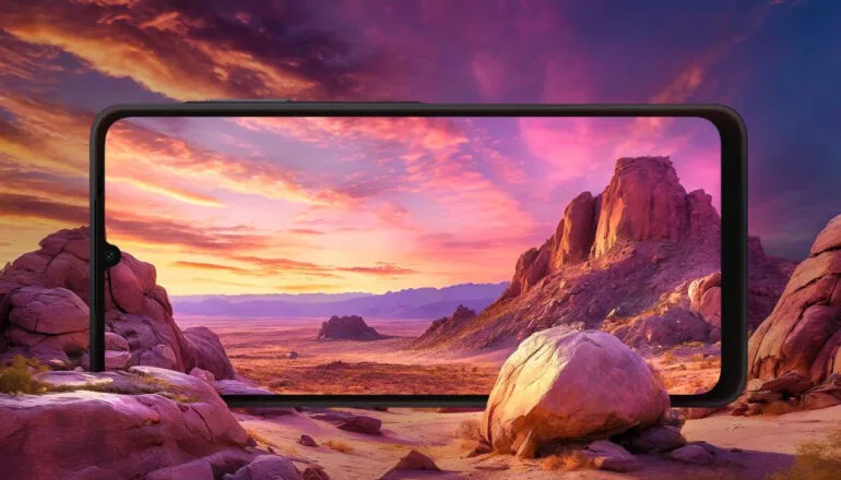 Samsung Galaxy A06 VIetnam launch display