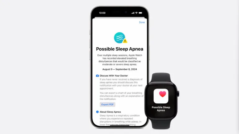 Apple Watch Series 10 launch Sleep Apnea feature