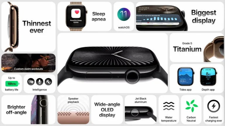 Apple Watch Series 10 launch highlights