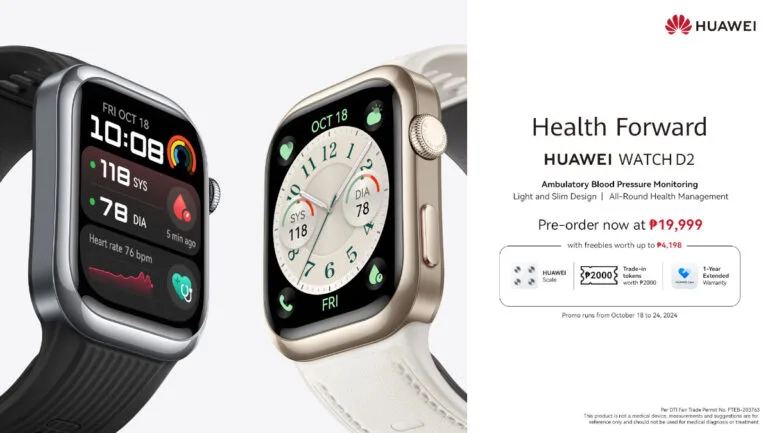 HUAWEI Watch D2 PH pre order poster