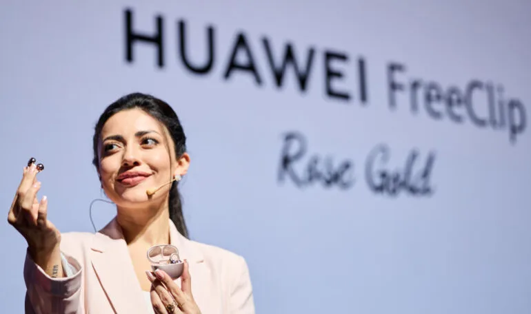 HUAWEI FreeClip Rose Gold launch 1