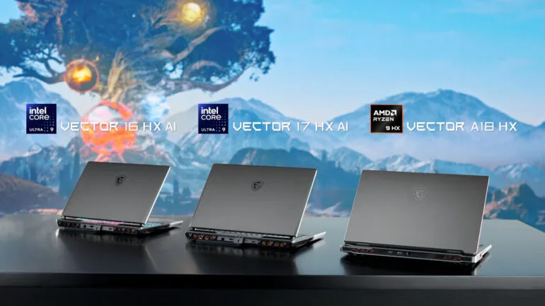 MSI RTX 50 series laptops PH pre order Vector series