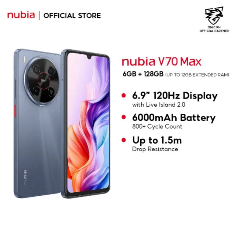 nubia V70 Max PH launch 2