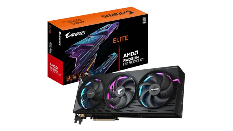 GIGABYTE Radeon RX 9000 series graphics cards launch AORUS Radeon RX 9070 XT ELITE 16G
