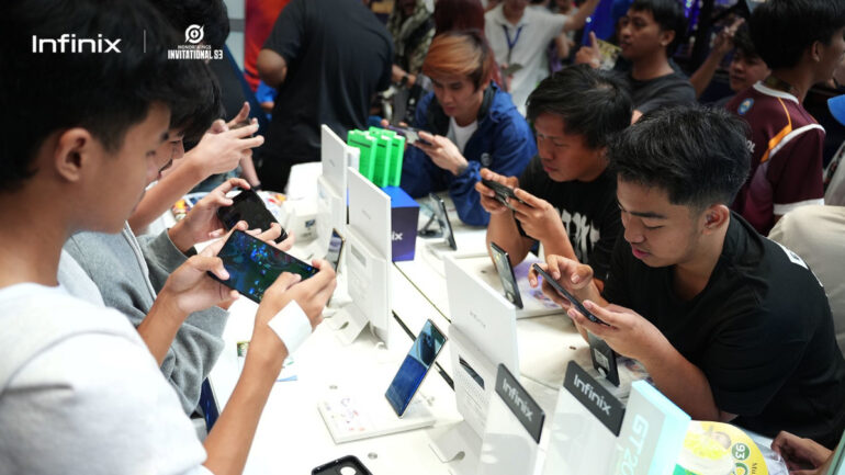 Infinix x HOK Invitational Season 3 booth