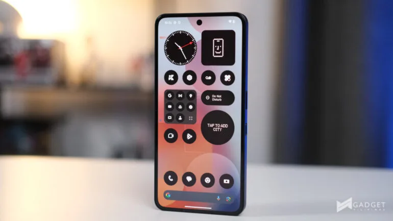 Nothing Phone (3a) series launch display