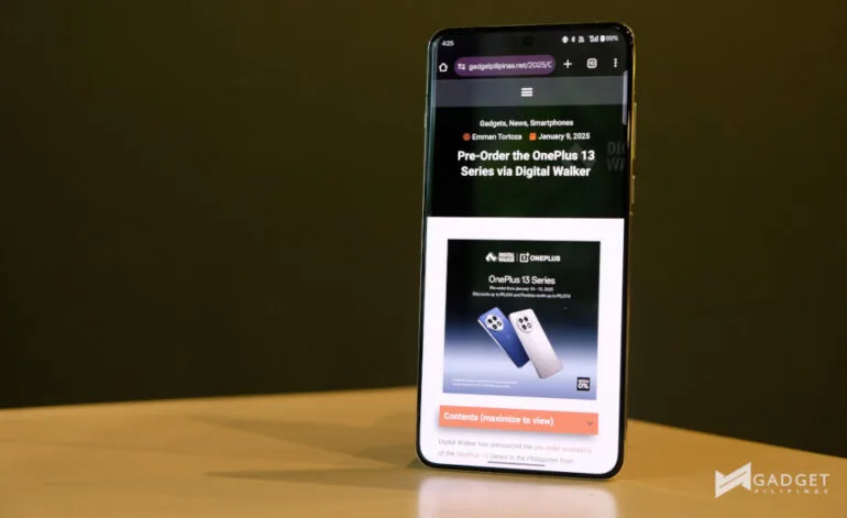 OnePlus 13 Review display productivity