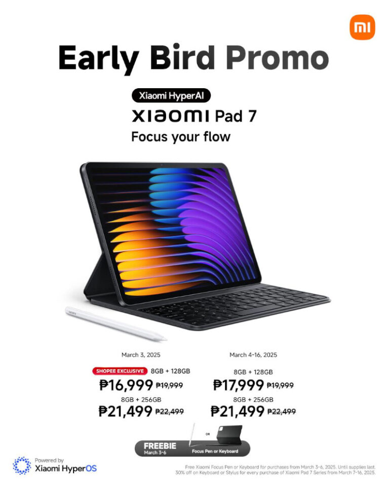 Xiaomi Pad 7 series PH pre order Pad 7