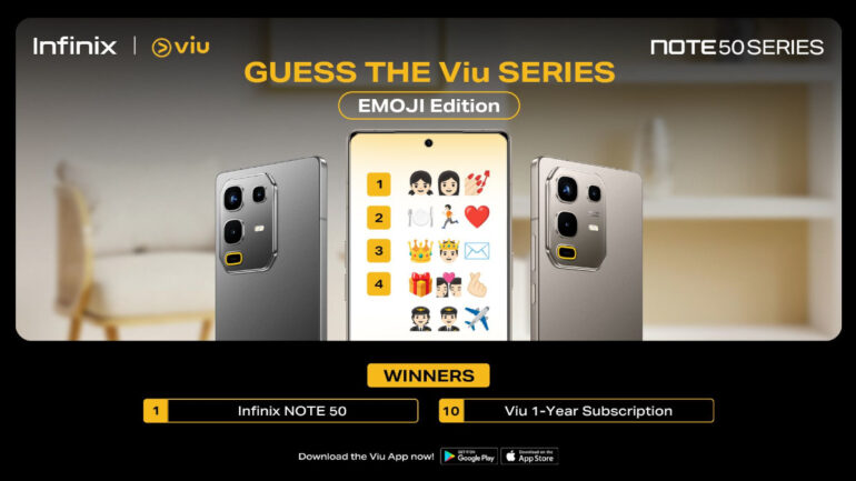 Infinix NOTE 50 Pro+ PH announcement Viu